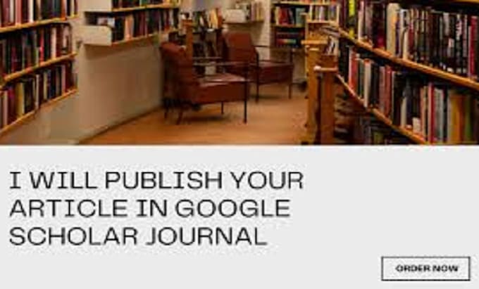 Gig Preview - Write and publish your research article in high index journals on google scholar