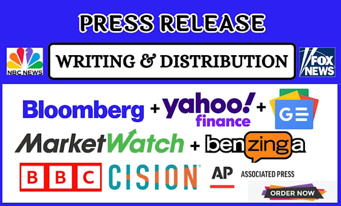 Gig Preview - Write press release, press releases, press release distribution, pr submission