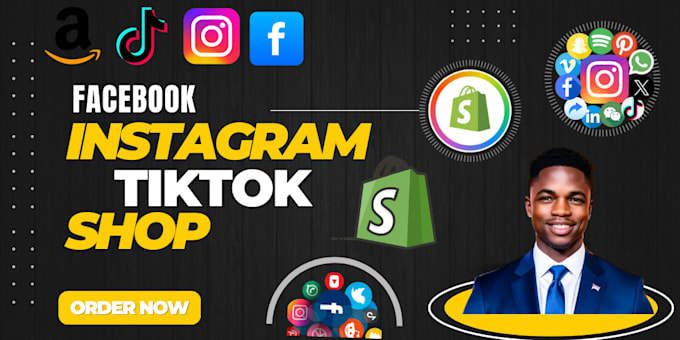 Gig Preview - Set up tiktok shop dropshipping boost shopify sales with tiktok marketing