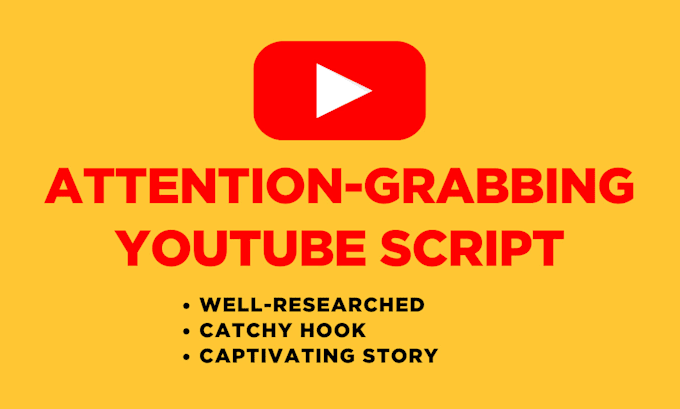 Bestseller - be your amazing youtube video script writer