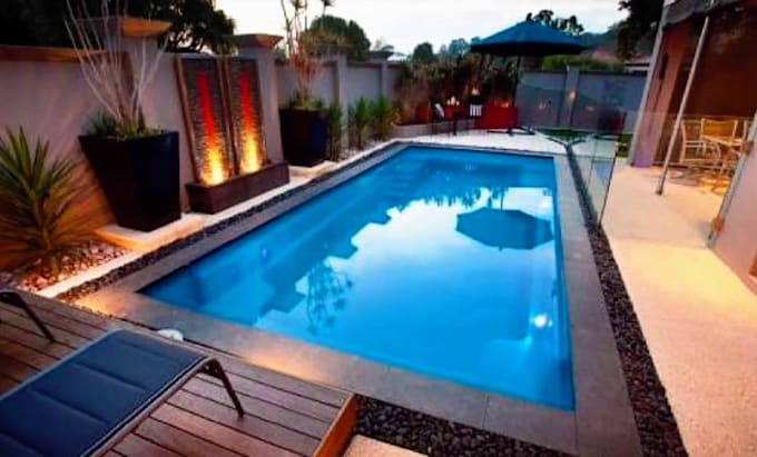 Gig Preview - Design your swimming pool ,landscape and 3d renderings