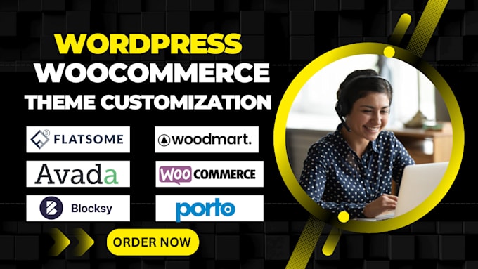 Gig Preview - Customize flatsome avada bridge porto woodmart woocommerce wordpress theme