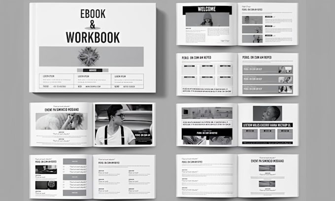 Gig Preview - Design workbook, canva ebook, PDF lead magnets, journal, and workbook design