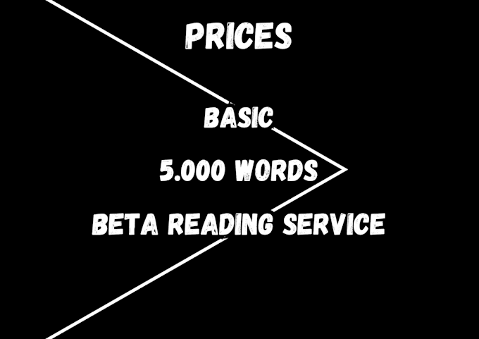 Bestseller - provide a beta reading service