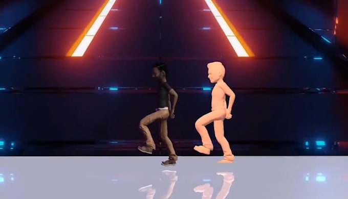 Gig Preview - Create 3d animation dance music video