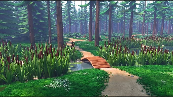 Gig Preview - Design 3d game environment, level design using unreal engine