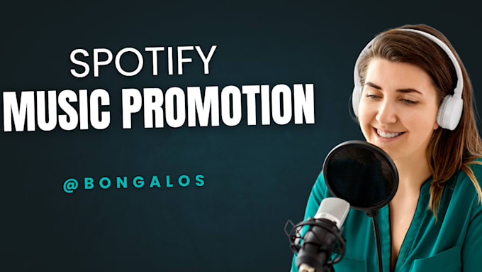 Gig Preview - Do viral promotion to boost, your spotify streams, followers listeners