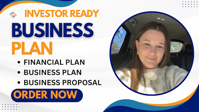 Gig Preview - Do investor ready business plan, pitch deck, and financial business plan writer