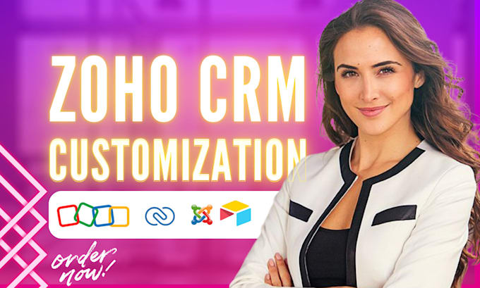 Gig Preview - Set up zoho crm, customize crm dashboard, zoho desk, zoho books, zoho inventory