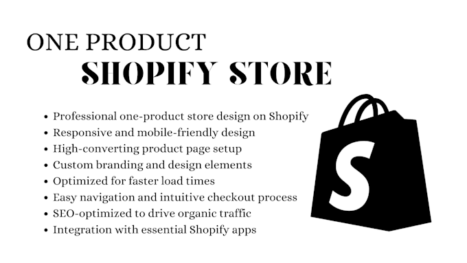 Gig Preview - Build automated shopify store , shopify website expert and dropshipping store