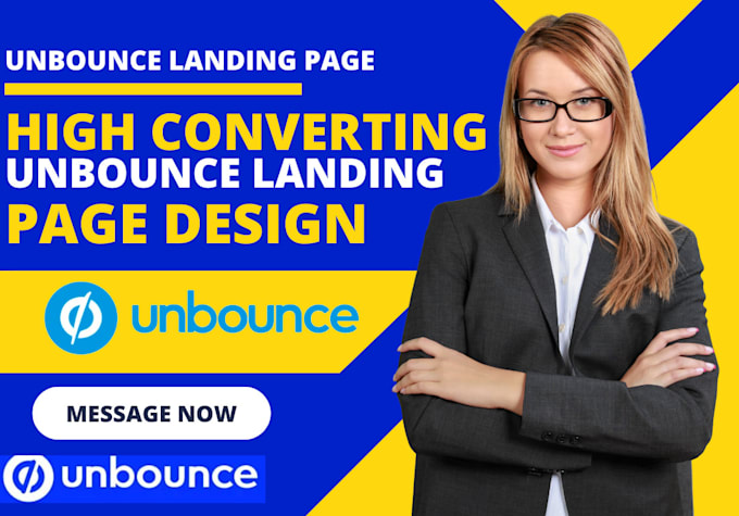 Gig Preview - Create high converting landing page using unbounce