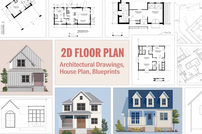 Gig Preview - 2d,3d floor plan architectural drawing,house plans,elevation,city permit autocad