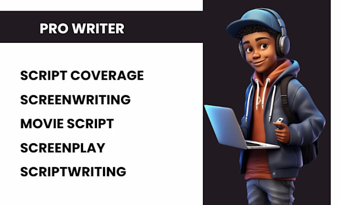 Gig Preview - Provide script coverage short film script screenwriting screenplay movie script