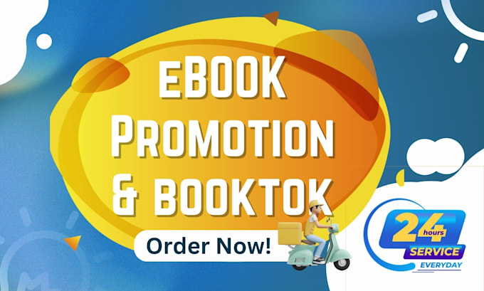 Gig Preview - Do amazon kindle book promotion booktok ebook marketing sales funnel