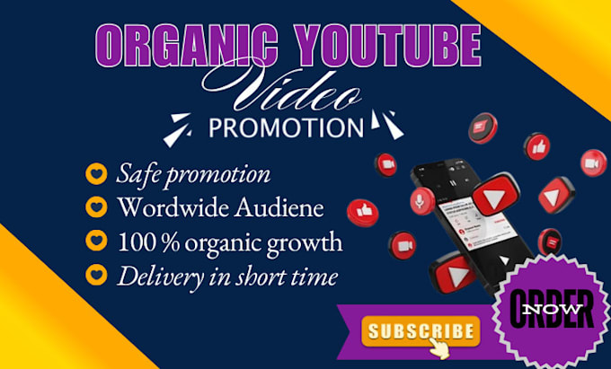 Gig Preview - Do superfast youtube video promotion to boost your organic subs and views