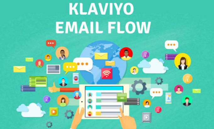 Gig Preview - Setup omnisend email marketing klaviyo email automation for shopify flows