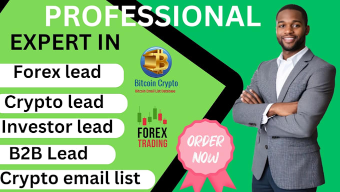 Bestseller - generate b2b lead, crypto lead, investore lead, forex lead, crypto email lead