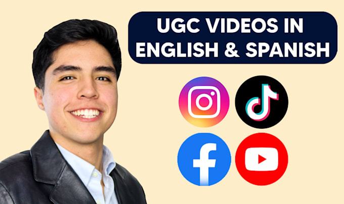 Gig Preview - Create ugc ads videos for social media tiktok instagram facebook