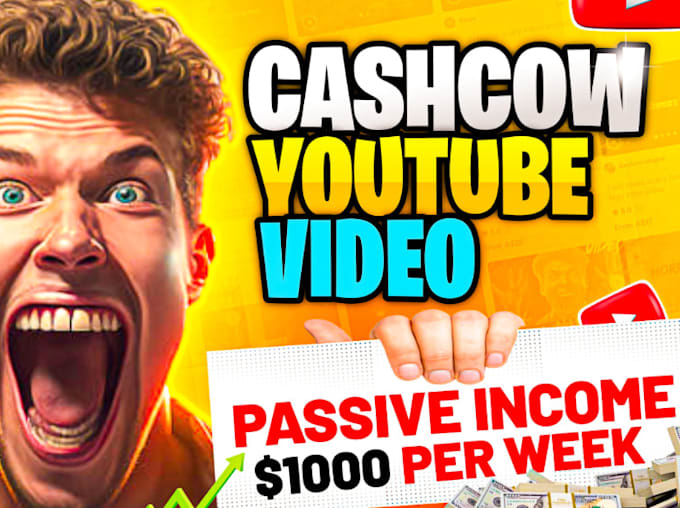 Gig Preview - Create automated cash cow, cash cow youtube, cash cow video, cash cow automation