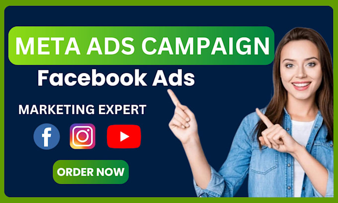 Gig Preview - Setup facebook ads, instagram meta ads campaign, fb ads marketing expert