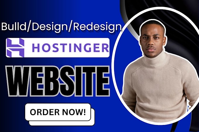 Gig Preview - Design hostinger websit redesign hostinger design wordpress on hostinger builder