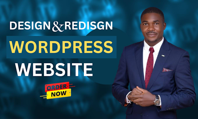 Gig Preview - Design or redesign your professional wordpress business website