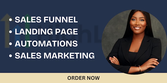 Bestseller - do landing pages, click funnels, lead page in go high level