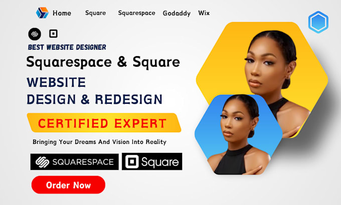 Gig Preview - Build squarespace website design squarespace website redesign squarespace design