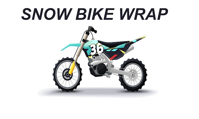 Gig Preview - Create motorcycle wrap design, snow bike wrap, car wrap and vehicle wrap design