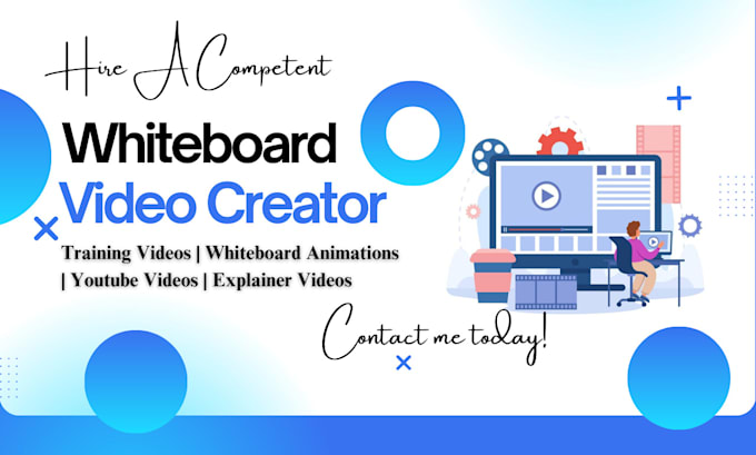 Gig Preview - Create custom training video, whiteboard animated youtube whiteboard 2d 3d video