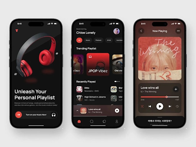 Gig Preview - Develop ai music livestreaming app like deezer, spotify, apple music, audiomack