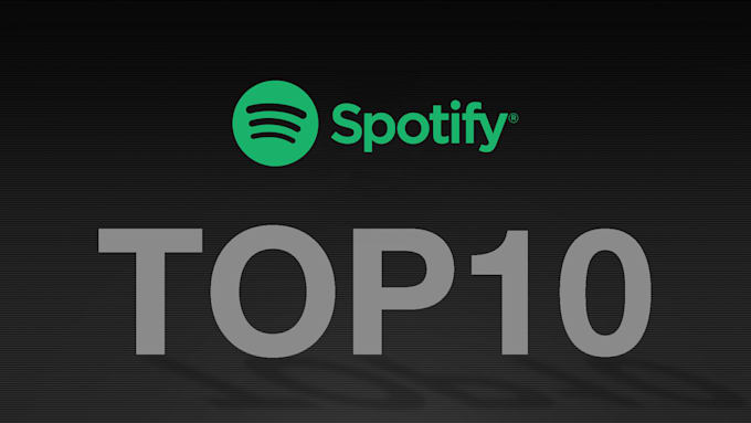 Gig Preview - Chart your spotify song to top 10 in spotify chart successfully