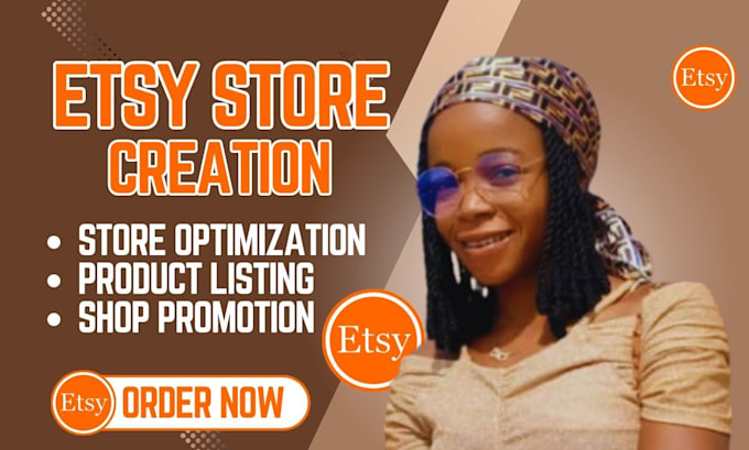 Gig Preview - Do etsy store creation SEO optimization and listing setup