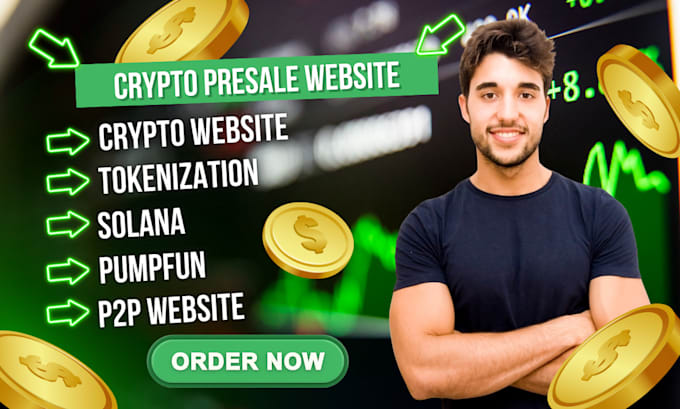 Gig Preview - Develop presale crypto token solana pumpfun erc20 bep20 memecoin ico staking p2p