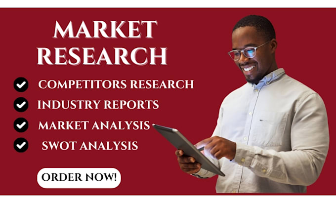 Gig Preview - Do excellent market research swot analysis for your  business