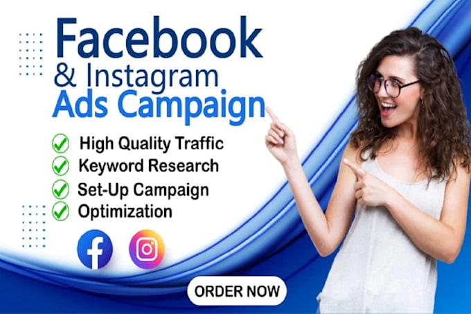 Gig Preview - Boost your website traffic with facebook and instagram ads