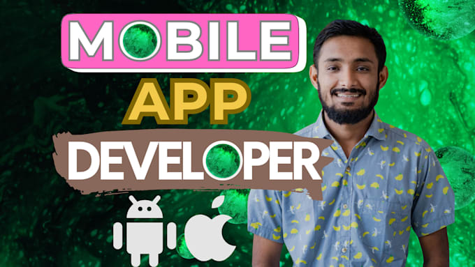 Gig Preview - Be mobile app developer, android app and ios app developer react native app