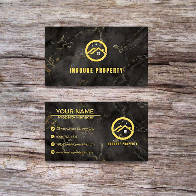 Gig Preview - Do modern, luxury business card design in 24 hours