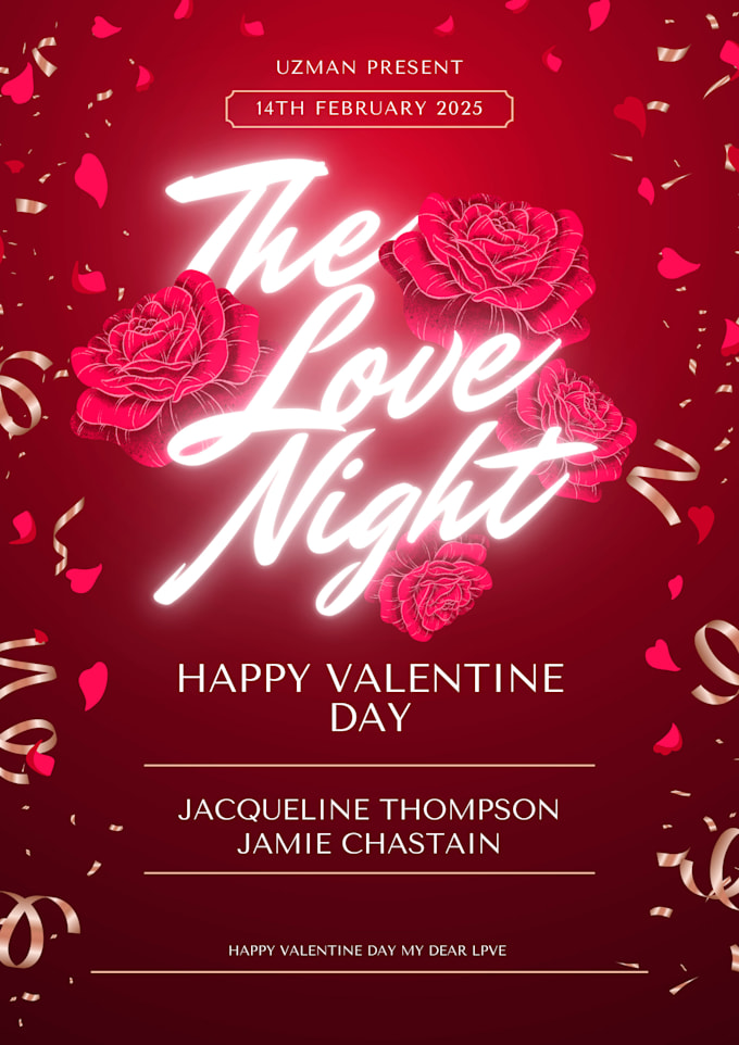 Gig Preview - Valentine card for your love