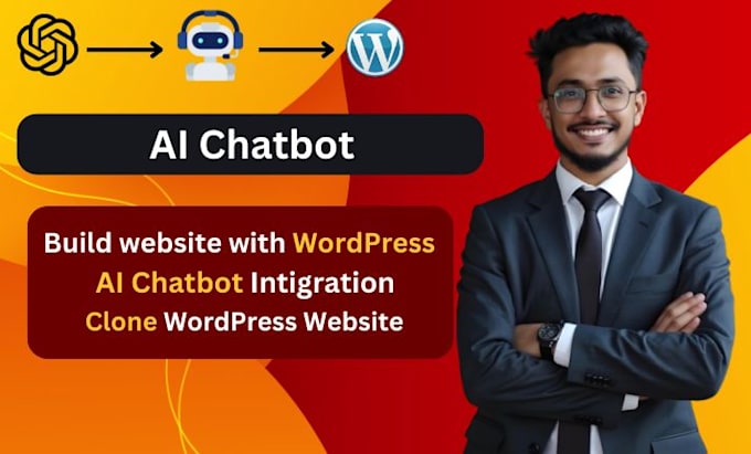 Gig Preview - Integrate chatgpt ai chatbot for your  wordpress website