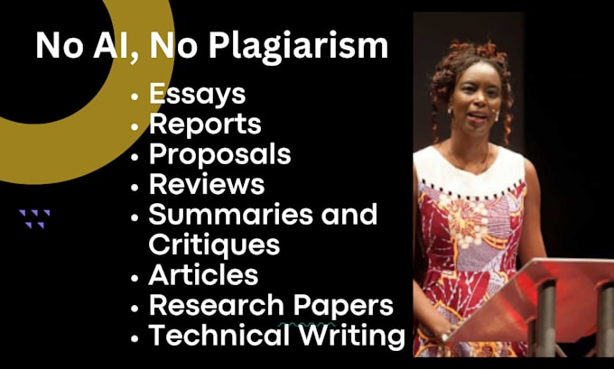 Gig Preview - Write urgent essay, research, reports, case study and projects