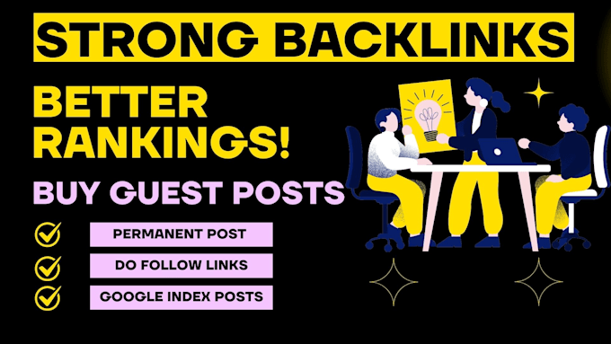 Gig Preview - Do high da guest posting on premium websites for SEO backlinks and traffic