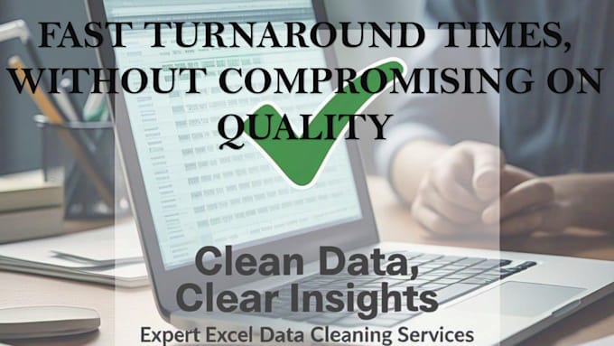 Gig Preview - Do expert data cleaning, data formatting, formulas and more