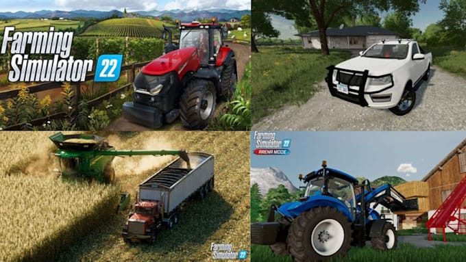 Gig Preview - Create custom mods for farming simulator 19,22,25 and farm sim server set