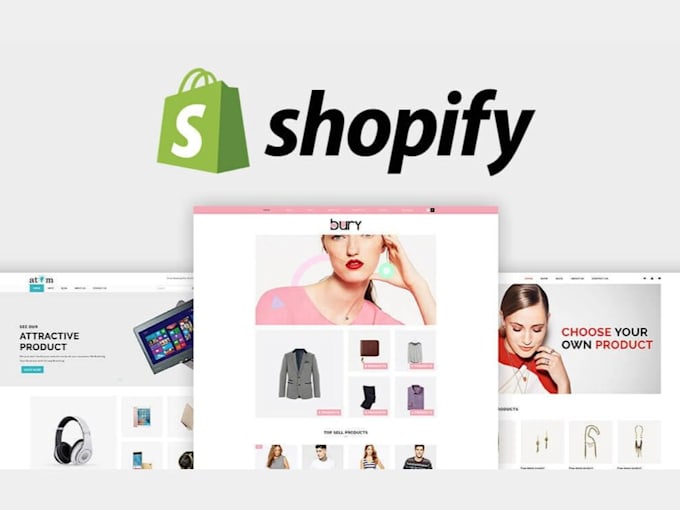 Gig Preview - Build a high converting shopify ecommerce website at an affordable price