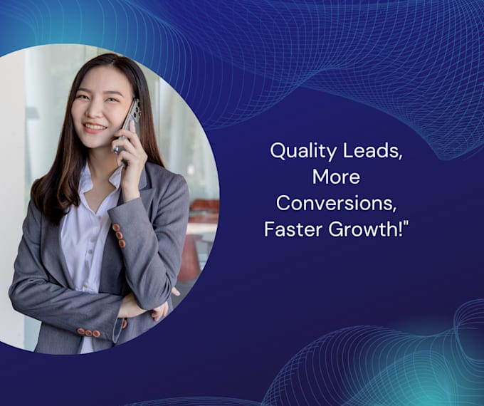 Gig Preview - Generate highquality b2b  leads for your business