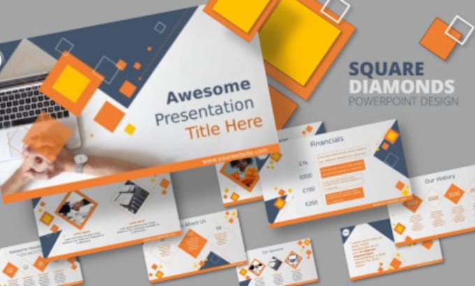 Gig Preview - Design powerpoint presentation pitch deck, google slides power point template