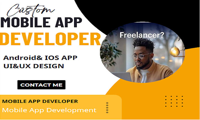 Gig Preview - Do mobile app development for android and ios app creation mobile app developer