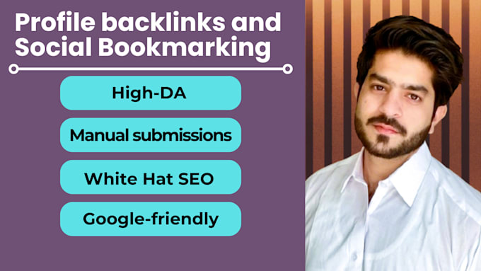 Gig Preview - Build high da profile backlinks and social bookmarking