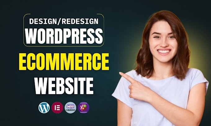 Gig Preview - Build wordpress website, ecommerce website, business website, or wordpress blog